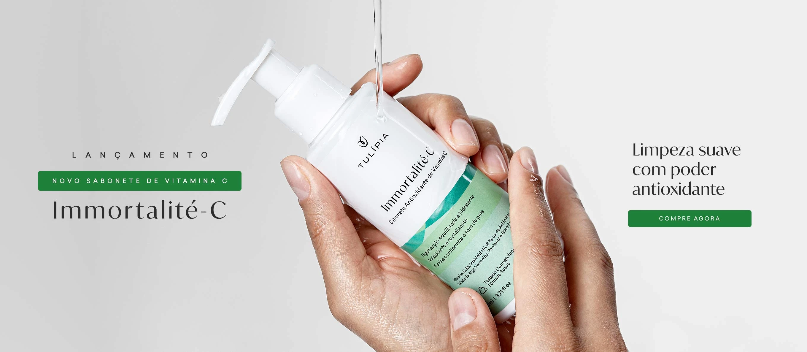 IMMORTALITÉ-C SABONETE ANTIOXIDANTE DE VITAMINA C 110ML