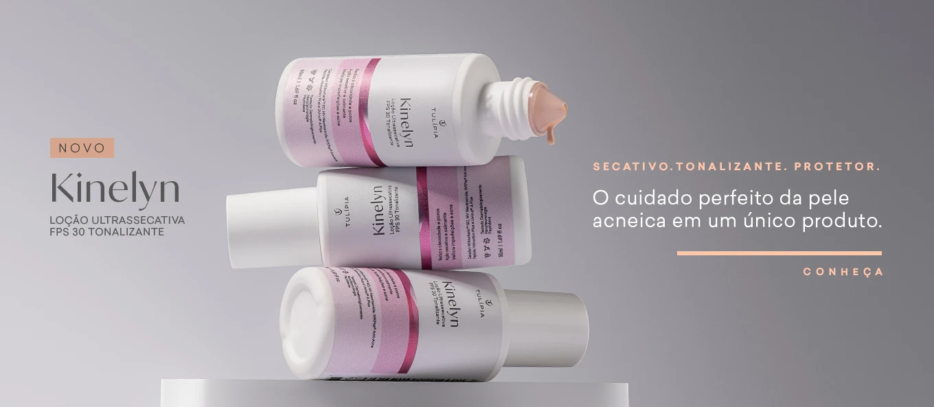 Lancamento KINELYN LOÇÃO ULTRASSECATIVA FPS 30 TONALIZANTE 50ML