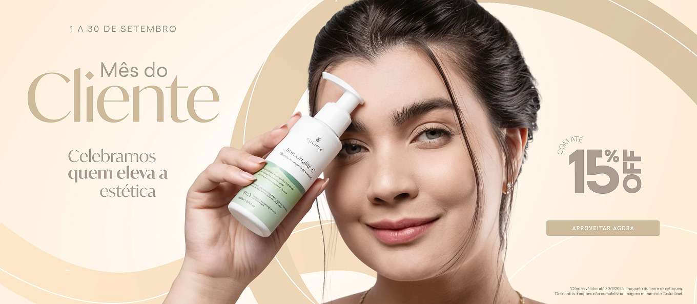 Campanha Mês do Cliente - 1 a 30 de setembro - Até 15% OFF