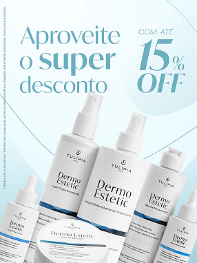 Campanha Mês dos Lançamentos - até 15% OFF na linha Dermo Estetic
