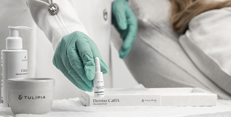 Dermo CaHa Monodose Facial: bioestimulação tópica de colágeno que resgata o desenho da pele