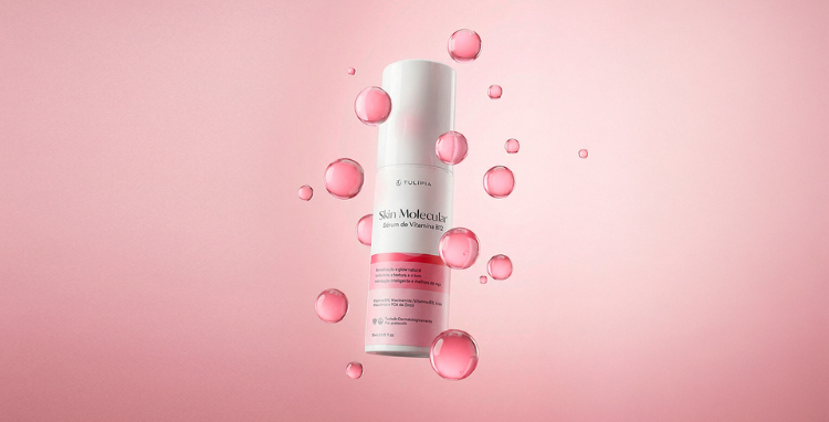 Skin Molecular Sérum de Vitamina B12: minimalismo com estratégia para peles sensíveis