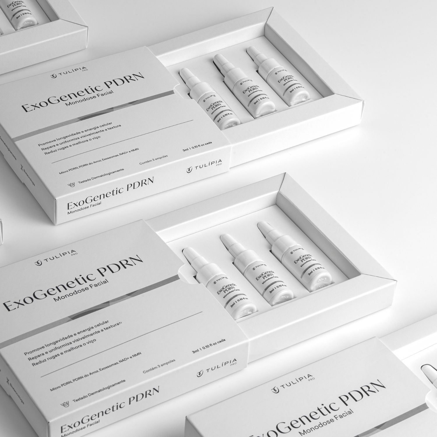 Foto 4 do EXOGENETIC PDRN MONODOSE FACIAL 3ML - 3 AMP