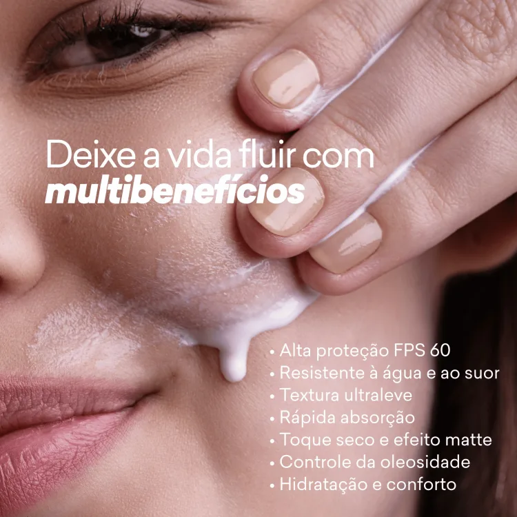 HIDRASOL PROTETOR SOLAR FLUID FPS 60 50ML - foto alternativa