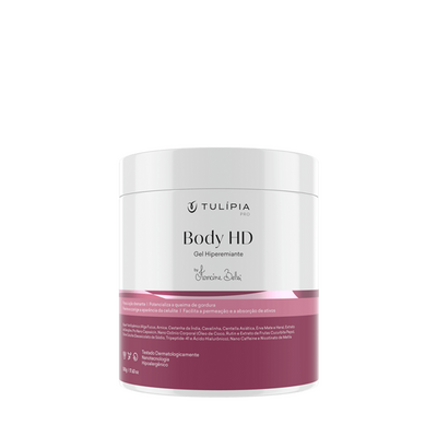 Imagem em 3D do cosmético BODY HD GEL HIPEREMIANTE 500G