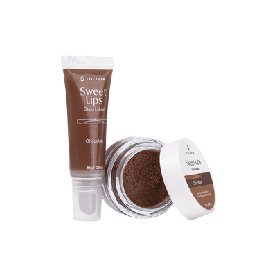 Imagem em 3D do cosmético COMBO SWEET LIPS CHOCOLATE
