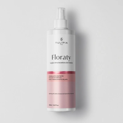 Floraty Loção Amolecedora de Cravos | Tulípia Cosméticos