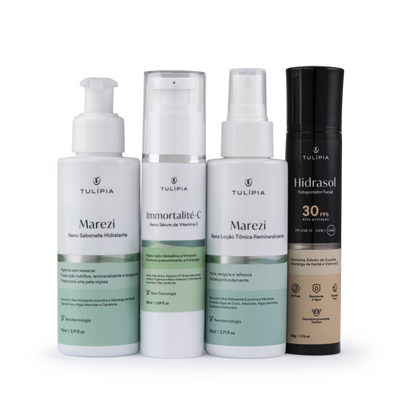 Imagem em 3D do cosmético KIT PELES SECAS