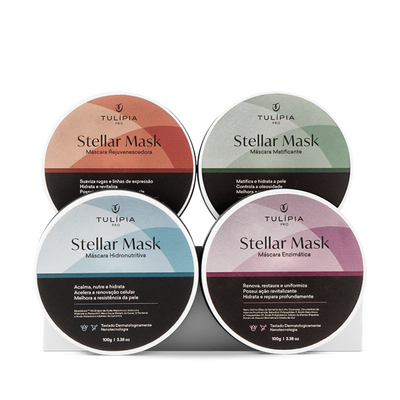 Imagem em 3D do cosmético KIT STELLAR MASK