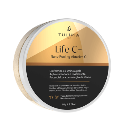 Imagem em 3D do cosmético LIFE C+ NANO PEELING ABRASIVO 150G