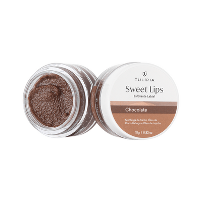 Imagem em 3D do cosmético SWEET LIPS ESFOLIANTE LABIAL CHOCOLATE 15G
