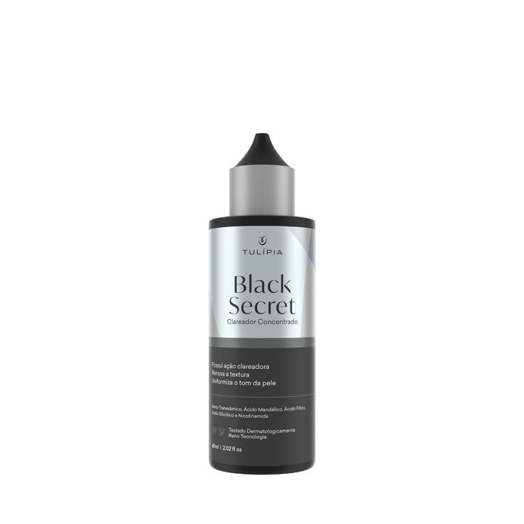Foto do cosmético BLACK SECRET CLAREADOR CONCENTRADO 60ML