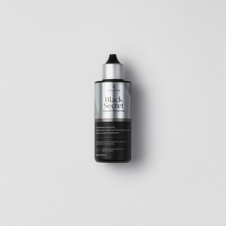 Foto do cosmético BLACK SECRET CLAREADOR CONCENTRADO 60ML