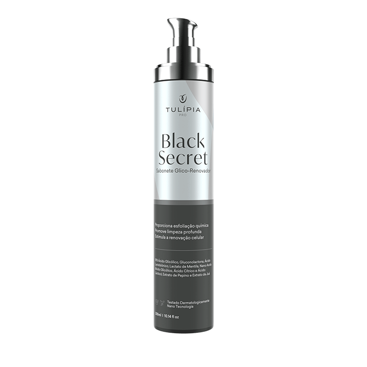 Foto do cosmético BLACK SECRET SABONETE GLICO-RENOVADOR 300ML