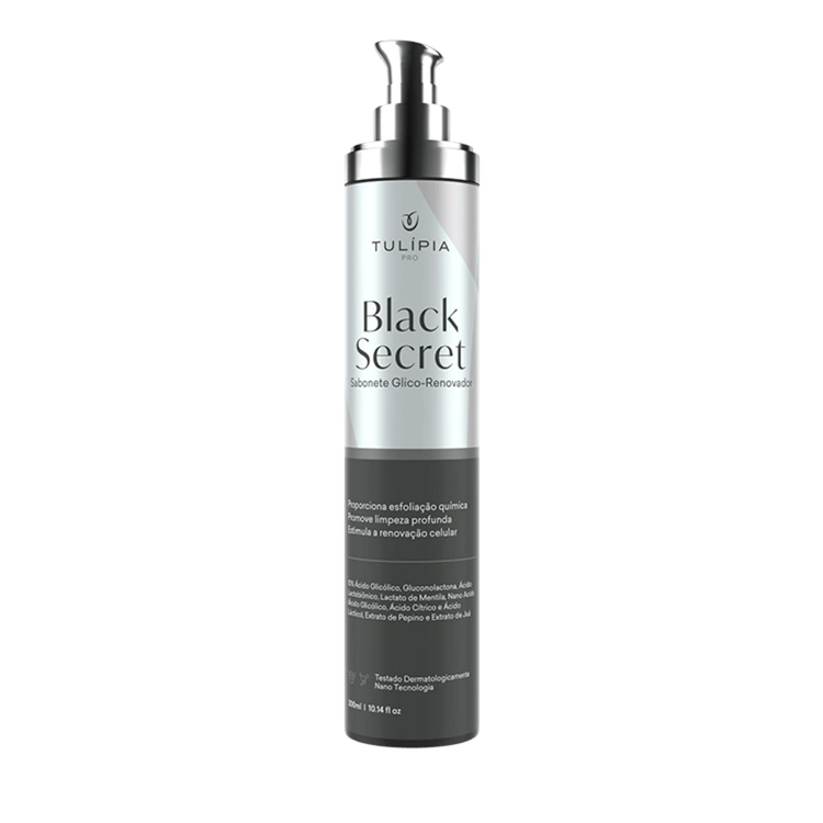 Foto do cosmético BLACK SECRET SABONETE GLICO-RENOVADOR 300ML