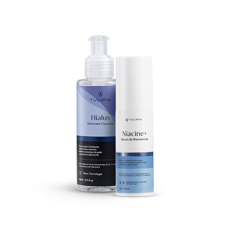 Foto do cosmético COMBO HIALUX E NIACINE+