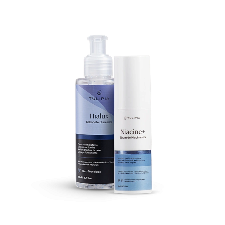 Foto do cosmético COMBO HIALUX E NIACINE+