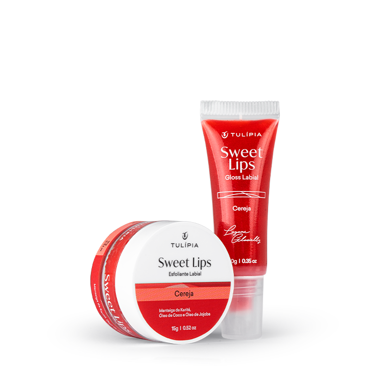 Foto do cosmético COMBO SWEET LIPS CEREJA