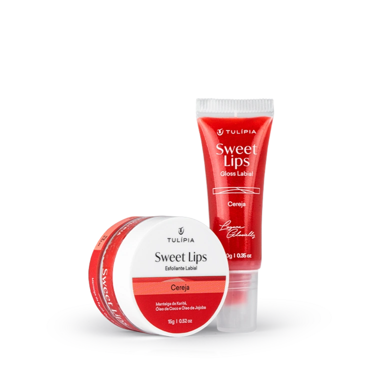 Foto do cosmético COMBO SWEET LIPS CEREJA