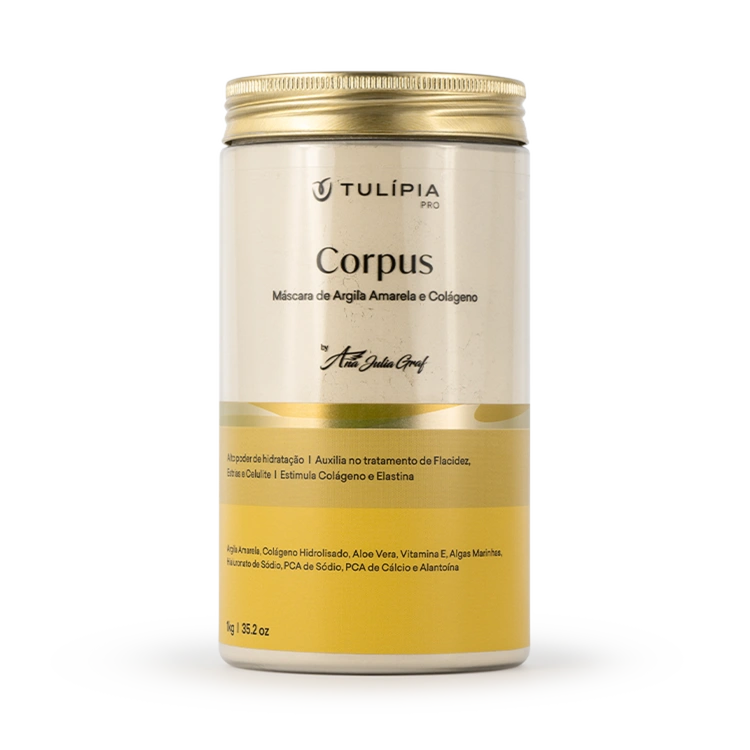 Foto do cosmético CORPUS MÁSCARA DE ARGILA E COLÁGENO FLACI10 1KG