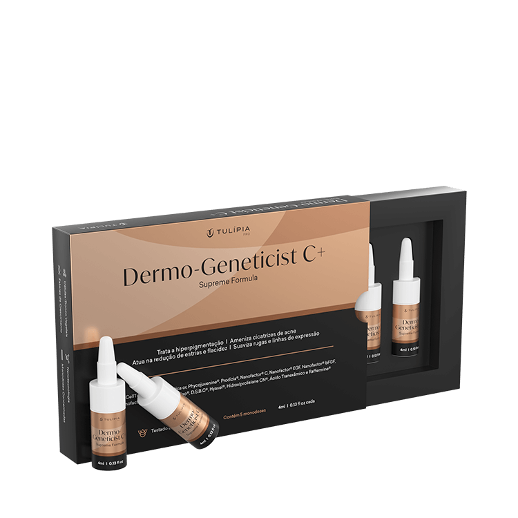 Foto do cosmético DERMO-GENETICIST C+ SUPREME FORMULA 4ML - 5 AMP