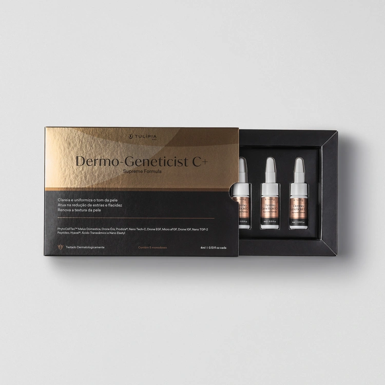 Foto do cosmético DERMO-GENETICIST C+ SUPREME FORMULA 4ML - 5 AMP