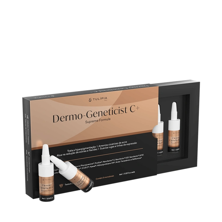 Foto do cosmético DERMO-GENETICIST C+ SUPREME FORMULA 4ML - 5 AMP