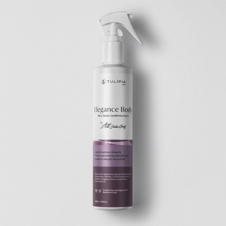 Foto do cosmético ELEGANCE BODY NANO SPRAY LIPOTÉRMICO 5 EM 1 300ML