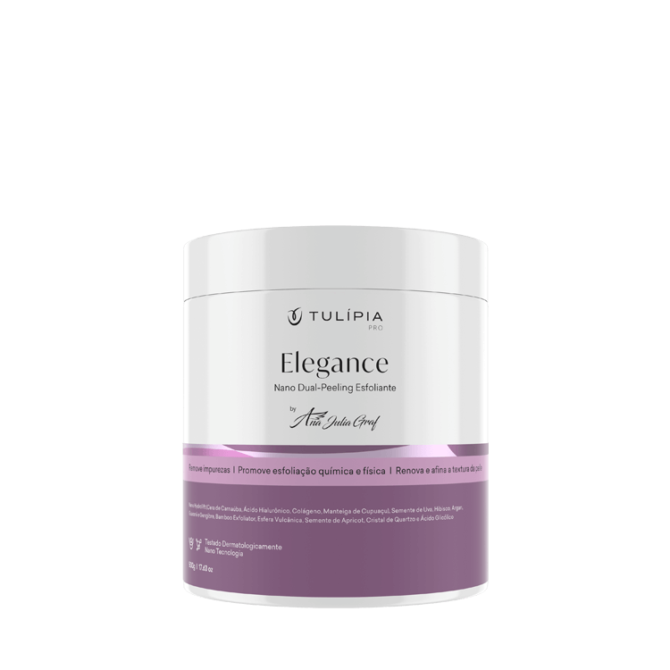 Foto do cosmético ELEGANCE NANO DUAL-PEELING ESFOLIANTE 500G