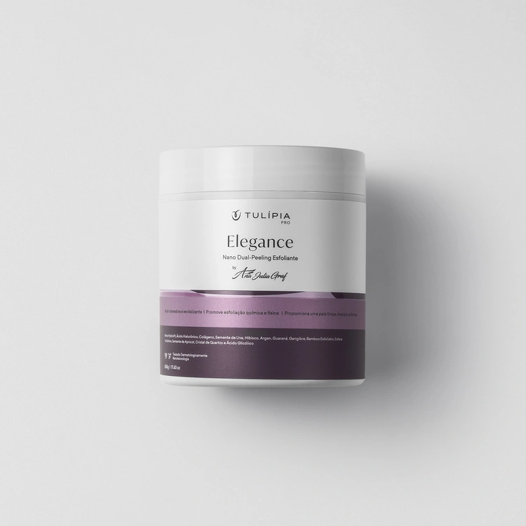 Foto do cosmético ELEGANCE NANO DUAL-PEELING ESFOLIANTE 500G