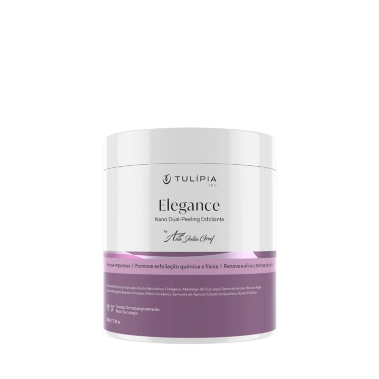 Foto do cosmético ELEGANCE NANO DUAL-PEELING ESFOLIANTE 500G