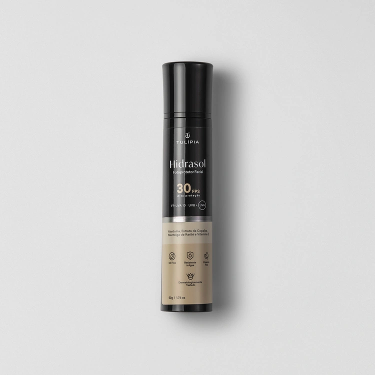 Foto do cosmético HIDRASOL FOTOPROTETOR FACIAL FPS 30 PPD 13 50G