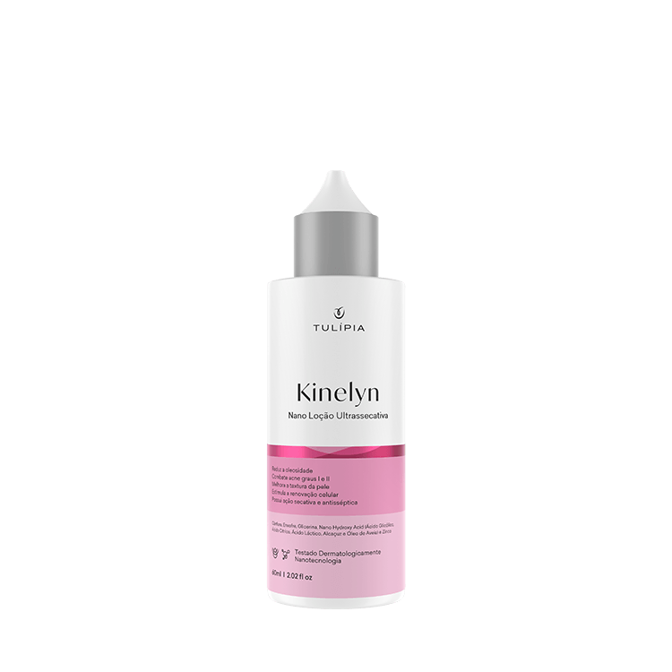 Foto do cosmético KINELYN NANO LOÇÃO ULTRASSECATIVA 60ML