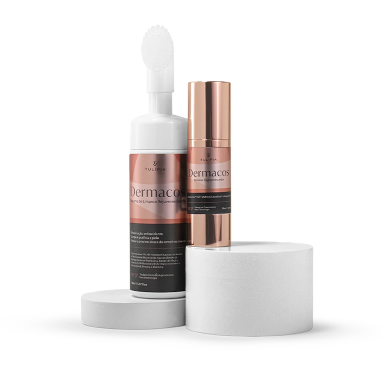 Foto do cosmético COMBO DERMACOS (ESPUMA DE LIMPEZA E BOOSTER)