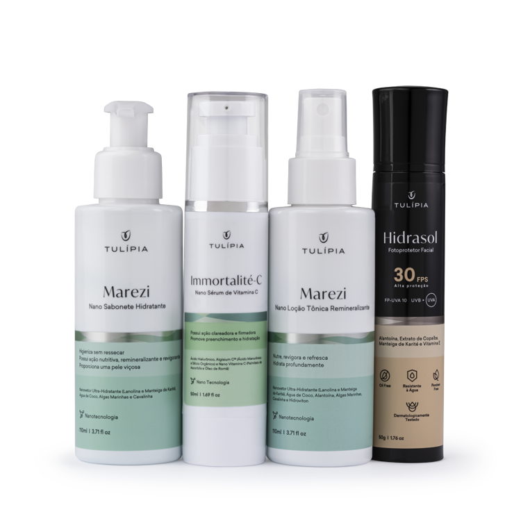 Foto do cosmético KIT PELES SECAS