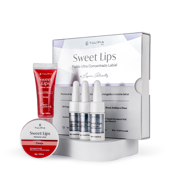 Foto do cosmético KIT SWEET LIPS CEREJA PROFISSIONAL