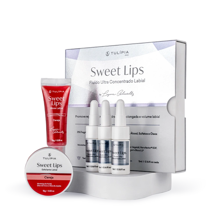 Foto do cosmético KIT SWEET LIPS CEREJA PROFISSIONAL