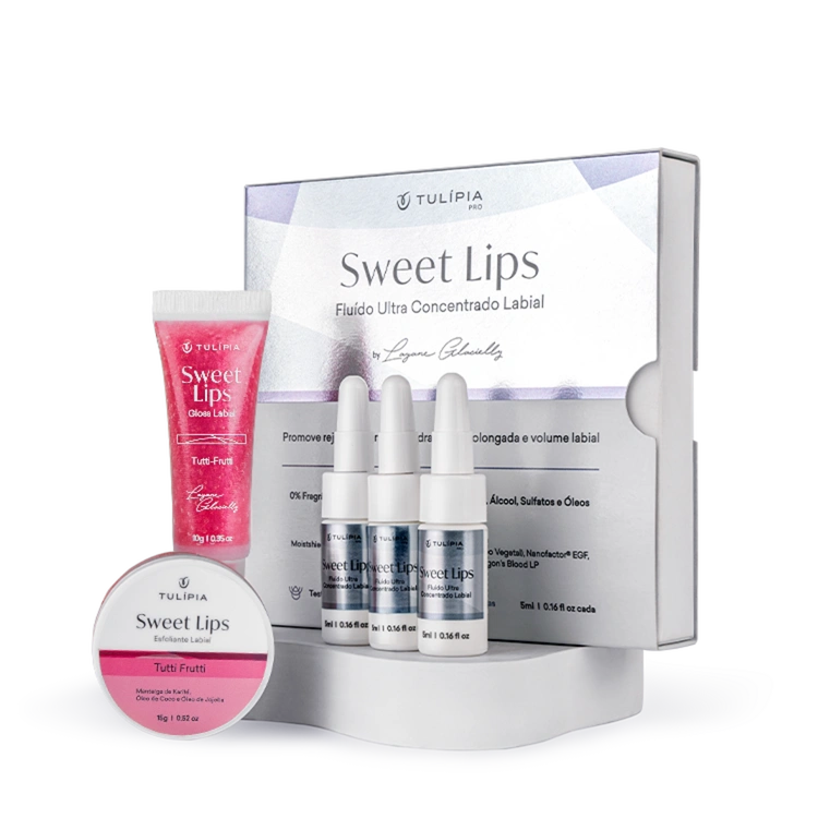 Foto do cosmético KIT SWEET LIPS TUTTI FRUTTI PROFISSIONAL