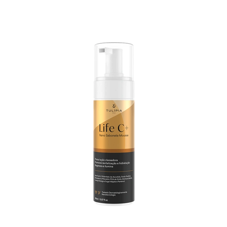 Foto do cosmético LIFE C+ NANO SABONETE MOUSSE 150ML