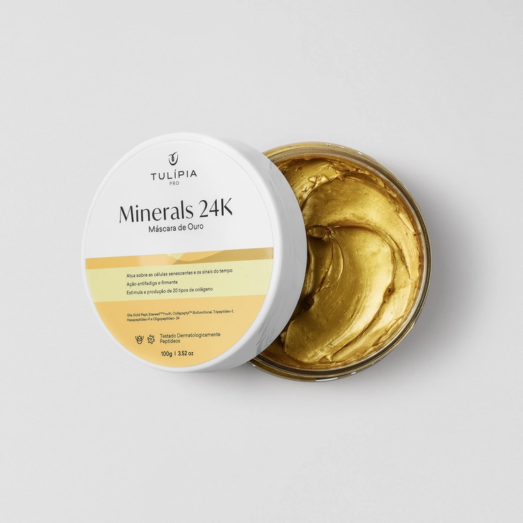 Foto do ícone MINERALS 24K MÁSCARA DE OURO 100G