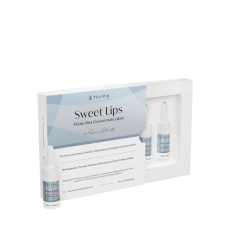 Foto do cosmético SWEET LIPS FLUIDO ULTRACONCENTRADO LABIAL 3 AMP 5ML