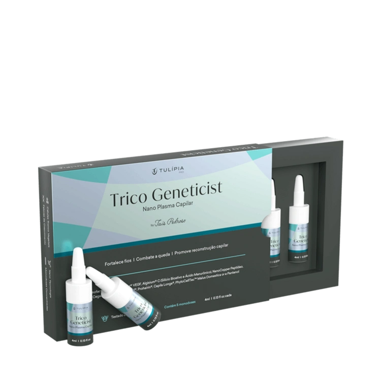 Foto do cosmético TRICO GENETICIST NANO PLASMA CAPILAR 4ML - 5 AMP